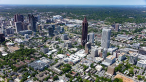 Atlanta Skyline Looking East