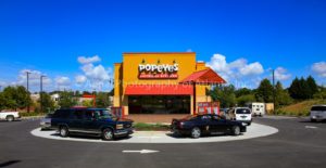 Commercial Ground Level Photography-Popeyes Louisiana Kitchen