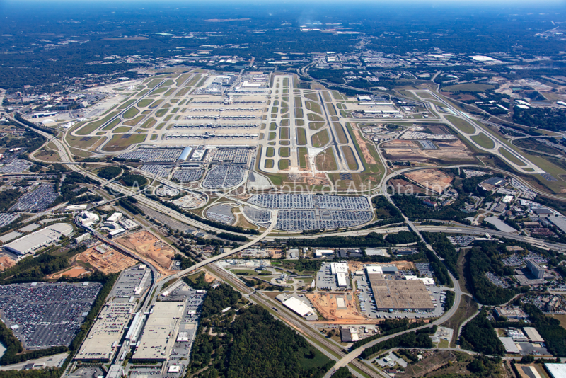 Airports - Aerial Photography of Atlanta