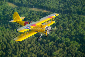 Naval Aircraft Factory N3N-3 In Flight