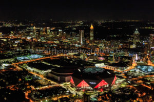 Atlanta Skyline at Night