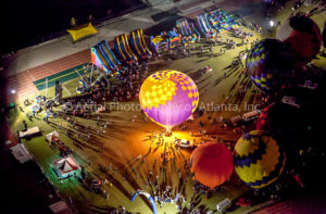 Balloon Festival at Night