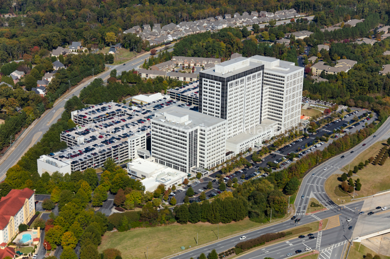 Corporate Aerial Photography Of Atlanta
