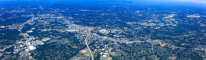 Greenville South Carolina Ultra wide Aerial