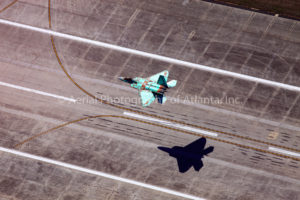 F22 Fighter Jet on test flight