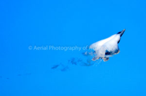 F22 Fighter Pulling Hard
