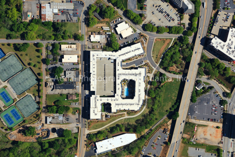 MultiFamily dwellings Aerial Photography of Atlanta