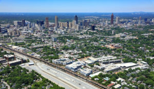 Atlanta Skyline looking West
