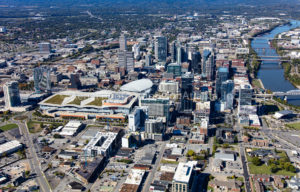 Downtown Nashville Aerial Photo