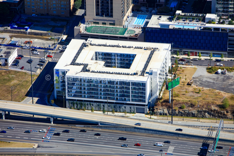 MultiFamily dwellings Aerial Photography of Atlanta