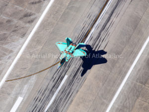 F22 Fighter at Lift off for test flight