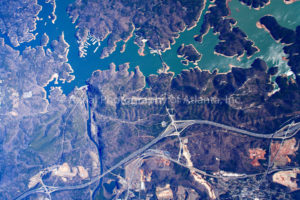 High Altitude Vertical Photo-Lake Allatoona