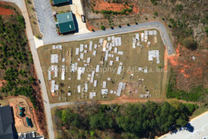 Vertical Image-Cemetery In West Georgia