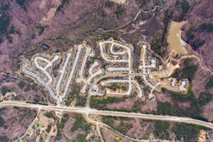 Subdivision Near Atlanta-Vertical Image